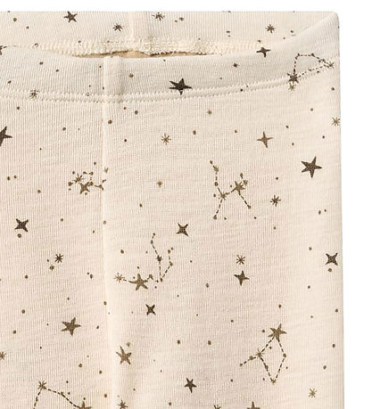 Wheat Leggings - Uld - Agi - Eggshell Stars