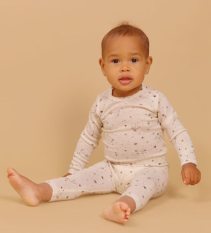Wheat Leggings - Uld - Agi - Eggshell Stars