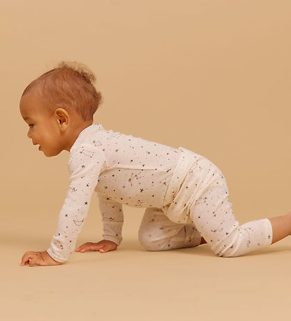 Wheat Leggings - Uld - Agi - Eggshell Stars
