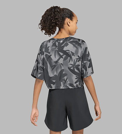 adidas Performance T-shirt - JG Spi Aop - Black/Grefou/Grethr