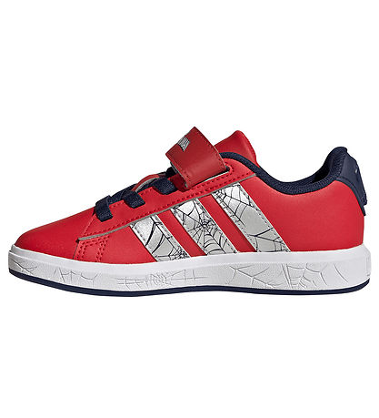 adidas Performance Sko - Grand Court - Spider-Man EL - Purrub/Si