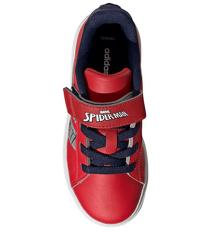 adidas Performance Sko - Grand Court - Spider-Man EL - Purrub/Si