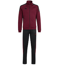adidas Performance Træningssæt - Tiro ES TS - Maroon/Black/Black