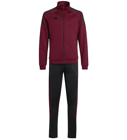 adidas Performance Træningssæt - Tiro ES TS - Maroon/Black/Black