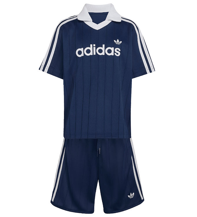 adidas Originals Sæt - T-shirt/Shorts - Loose Polo - Night Indig