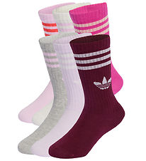 adidas Originals Strømper - 6-pak - 3S Crew - Clowhi/Icelav/Orcf