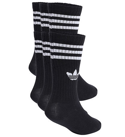adidas Originals Strømper - 6-pak - 3S Crew - Black/White