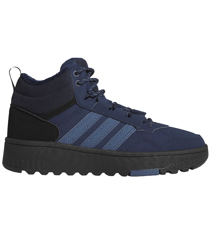 adidas Performance Vinterstøvler - Hoops 4.0 Mid - Nindig/Cblack
