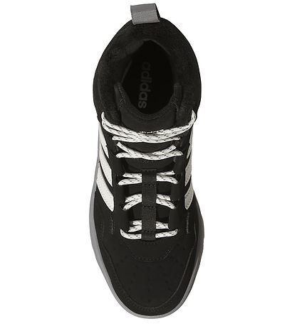 adidas Performance Sko - Hoops 4.0 Mid - Cblack/Grethr/Owhite