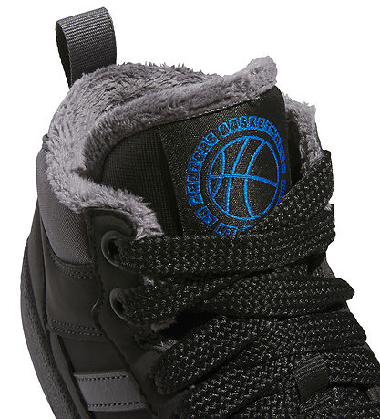 adidas Performance Vinterstøvler - Rapid Court Mid J - Cblack/Gr