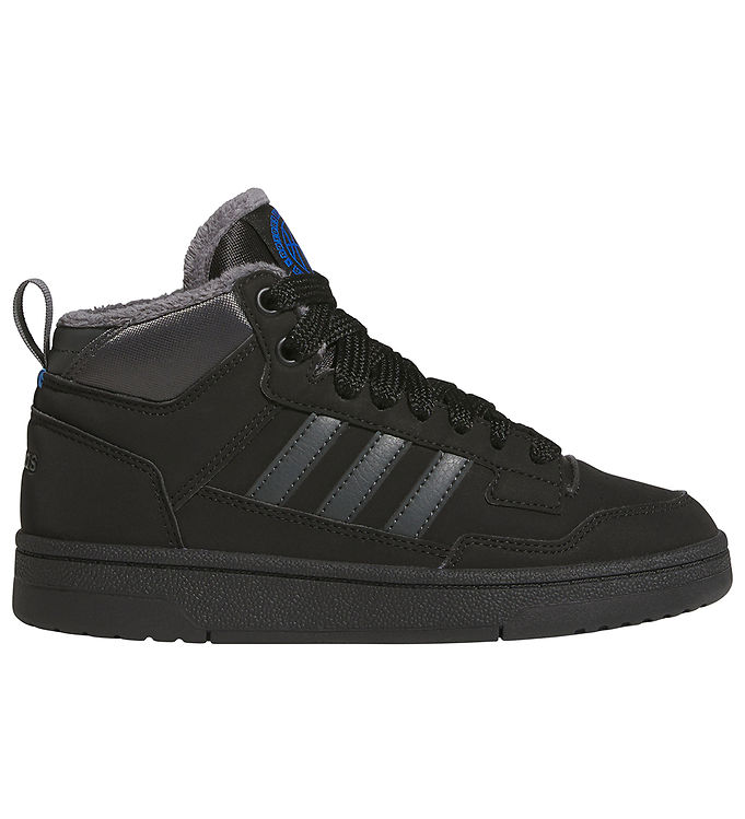 adidas Performance Vinterstøvler - Rapid Court Mid J - Cblack/Gr