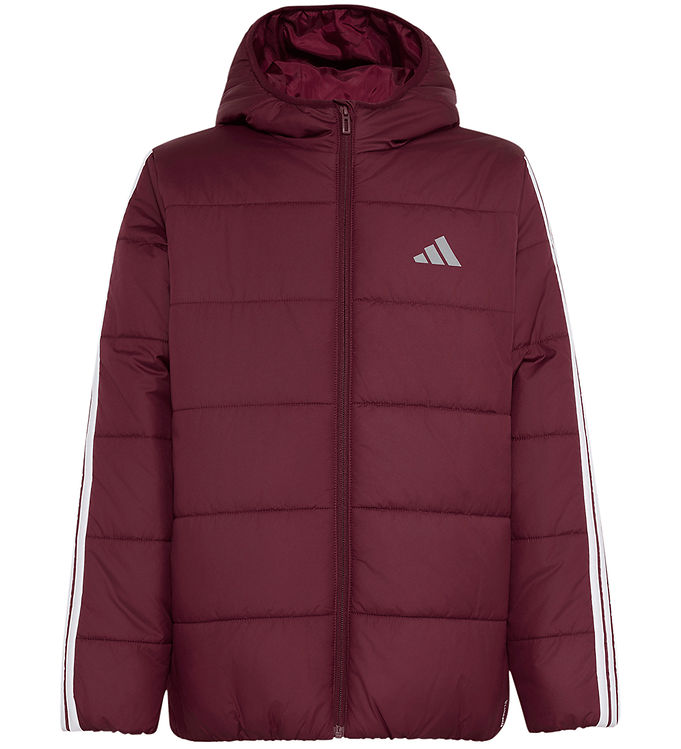 adidas Performance Dynejakke - Essentials 3S - Maroon/Soltur