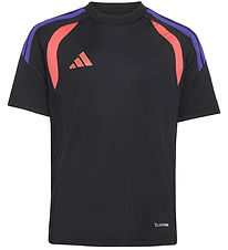 adidas Performance T-shirt - Tiro26L - Black/Purpir/Semtur
