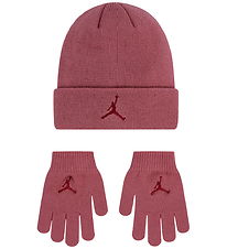 Jordan Mütze/Handschuhe - Desert Berry
