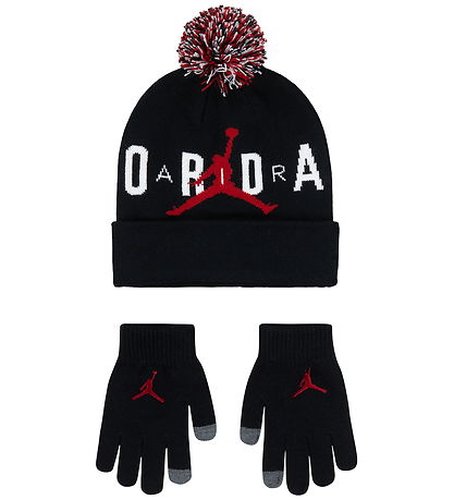 Jordan Hue/Handsker - Strik - Black
