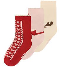 Minymo Socks - 3-Pack- Rose Dust