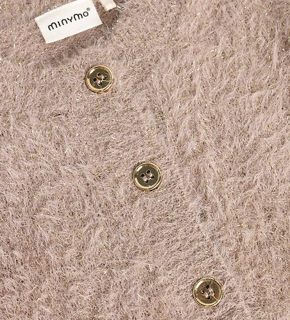 Minymo Cardigan - strik - Bark