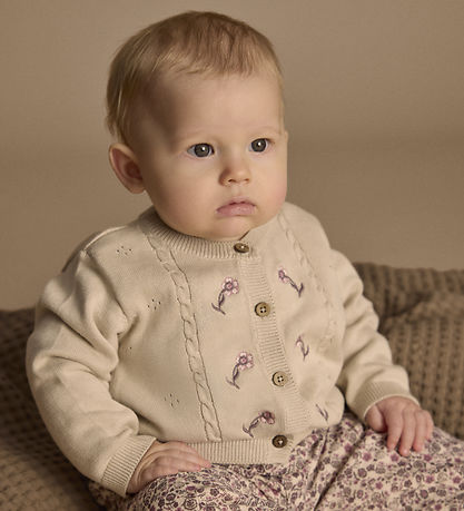 Minymo Cardigan - Strik - Pink Tint