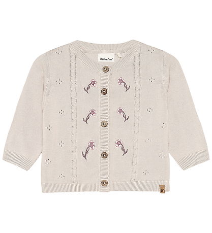 Minymo Cardigan - Strik - Pink Tint