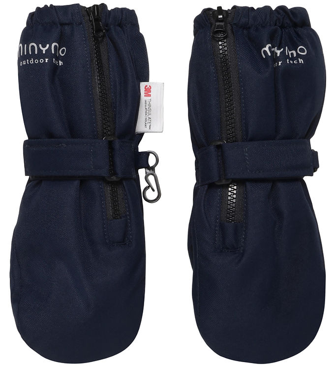 Minymo Luffer m. Fleece/Lynlås – Dark Sapphire