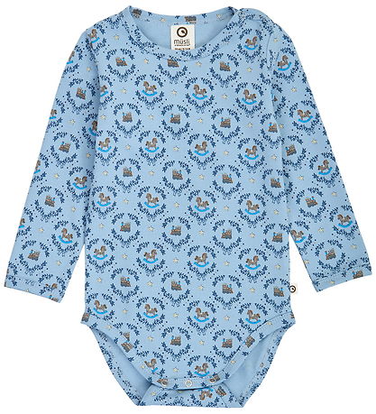 Müsli Body l/æ - Soft blue/ Navy/ Oak