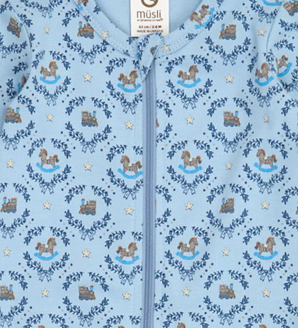Müsli Heldragt - Soft blue/ Navy/ Oak