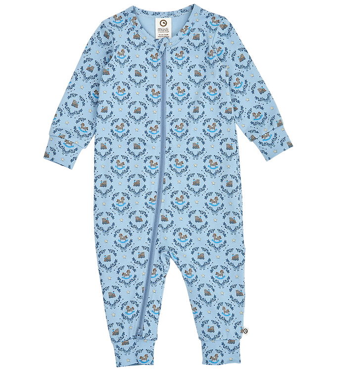 Müsli Heldragt - Soft blue/ Navy/ Oak