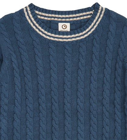 Müsli Bluse - Strik - Navy