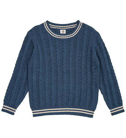 Müsli Bluse - Strik - Navy