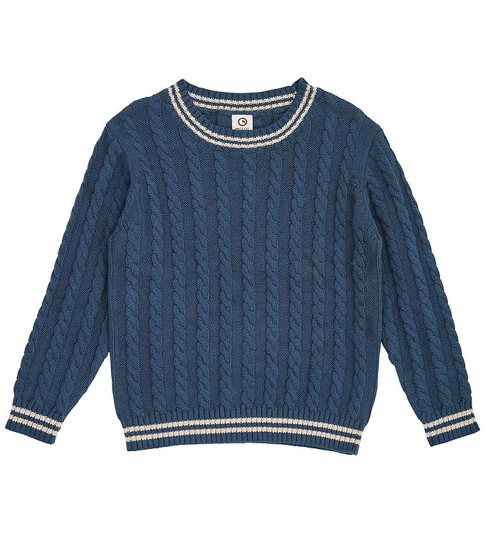 Müsli Bluse - Strik - Navy