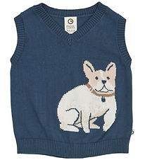 Müsli Vest - Strik - Navy