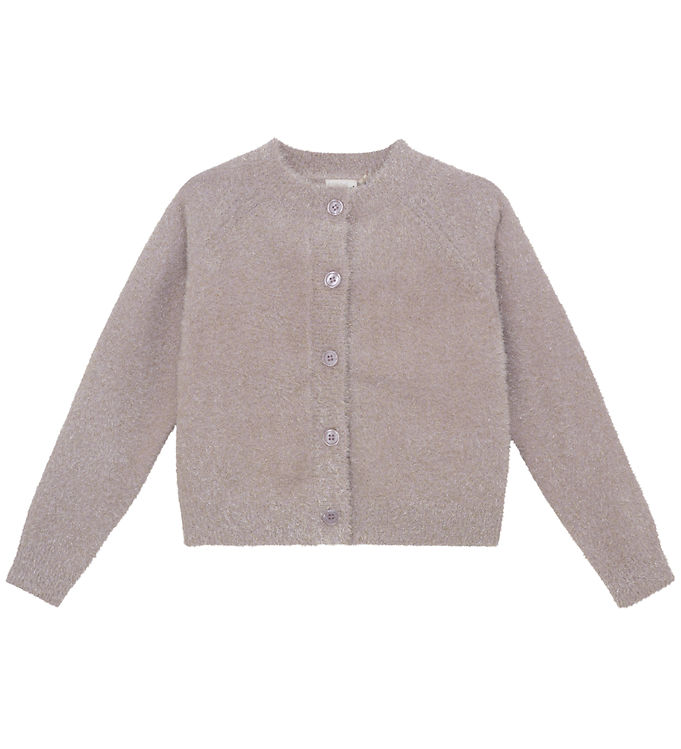 Minymo Cardigan m. Glitter - Strik - Rose Dust