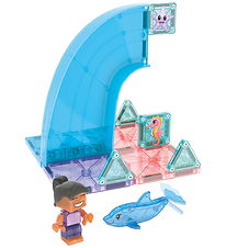 Magna-Tiles Magnetsæt - 13 Dele - Dolphin Bay