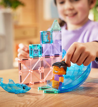 Magna-Tiles Magnetsæt - 13 Dele - Dolphin Bay