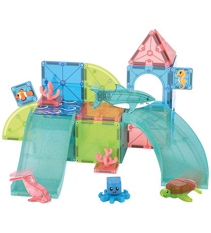 Magna-Tiles Magnetsæt - 25 Dele - Coral Reef