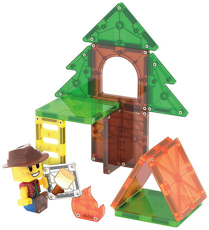 Magna-Tiles Magnetsæt - 16 Dele - Camp Out