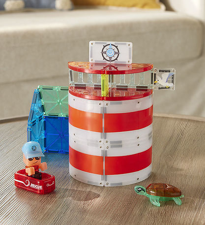 Magna-Tiles Magnetsæt - 26 Dele - Lighthouse Rescue