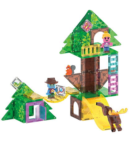 Magna-Tiles Magnetsæt - 42 Dele - Tree Top Adventure