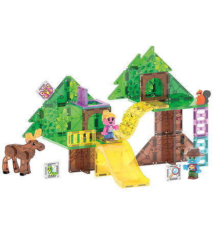 Magna-Tiles Magnetsæt - 42 Dele - Tree Top Adventure