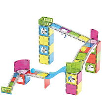 Magna-Tiles Magnetsæt - 80 Dele - Rail Racers Max