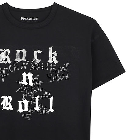 Zadig & Voltaire T-shirt - Sort m. Print