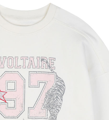 Zadig & Voltaire Sweatshirt - Off White m. Print