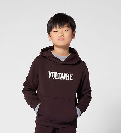Zadig & Voltaire Hættetrøje - Chocolate Brown