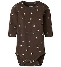 Name It Body l/æ - NbmLaris - Chocolate Brown