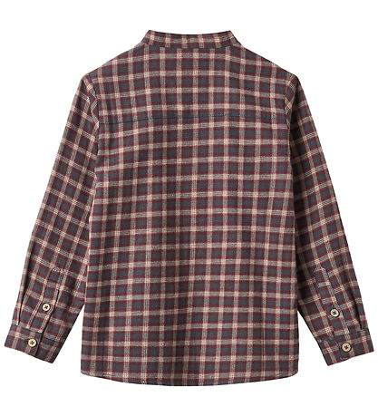 Wheat Skjorte - Willum - Blue Holiday Check