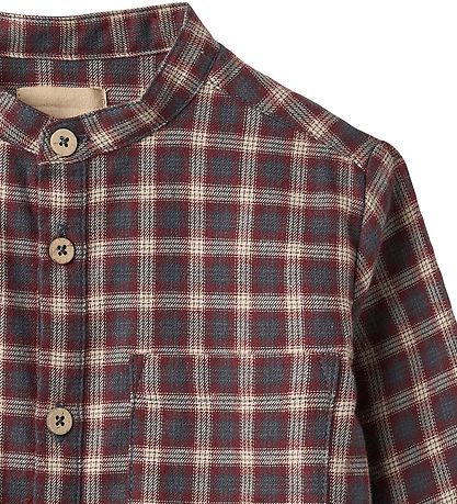 Wheat Skjorte - Willum - Blue Holiday Check
