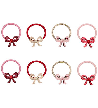 Mimi & Lula Hårelastikker - 8 Pak -  Mini Cutesy Bow