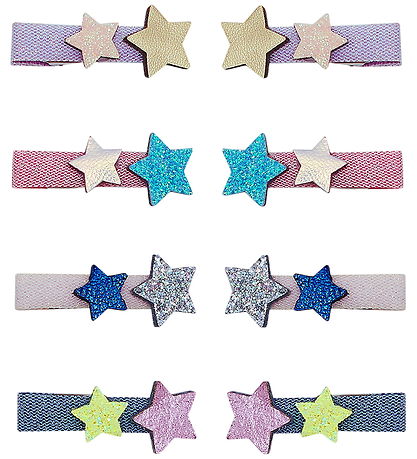 Mimi & Lula Hårklips - 8-Pak - Teeny Weeny Star