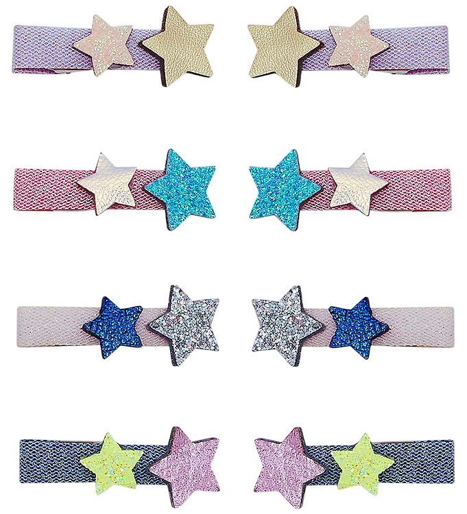 Mimi & Lula Hårklips - 8-Pak - Teeny Weeny Star