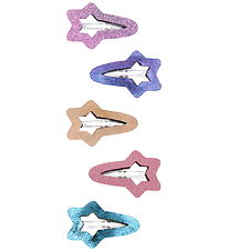 Mimi & Lula Hårspænder - 5-Pak - Mini Cut Out Star